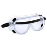 These goggles are designed to seal around the eyes and provide a tight fit to prevent liquids or chemicals from splashing into the eyes. They typically have a clear lens that allows for unobstructed vision while offering protection against chemical hazards.