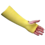 Kevlar cotton arm sleeves are protective sleeves designed to provide a combination of cut resistance and comfort for the arms. These sleeves are often used in various industrial applications, where workers need protection against cuts, abrasions, and other hazards while maintaining breathability and flexibility.