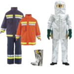 Nomex and aluminized fire suits are specialized protective garments used in firefighting and other high-heat and flame-exposure environments. They are designed to provide firefighters and industrial workers with superior protection against intense heat, flames, and radiant heat hazards