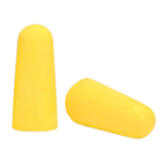 An uncorded foam ear plug is a type of hearing protection device made from soft, compressible foam material. It is designed to be inserted into the ear canal to create a seal, blocking out or significantly reducing the level of noise that reaches the inner ear. These ear plugs are typically disposable and are widely used in various industrial, construction, and recreational settings to protect the wearer's ears from loud noises.